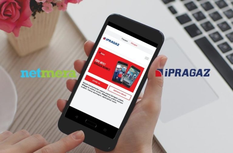 Türkiye'nin ilk online tüp satışı yapan markası İpragaz, web ve mobil müşteri etkileşiminde Netmera’yı tercih etti